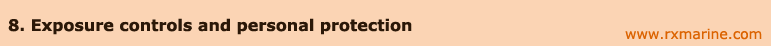 Section 8: Exposure Controls and Personal Protection